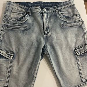 Mens Jean shorts size 38 normal wear used